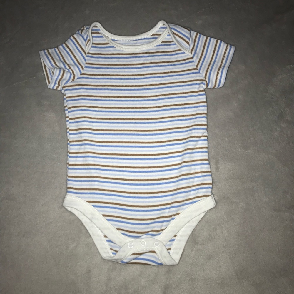 Faded Glory Striped Onesie